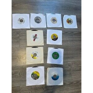 LOT of 10 Jamaican Reggae Dancehall Vinyl Records 45rpm 7 Inch New MINT Unplayed